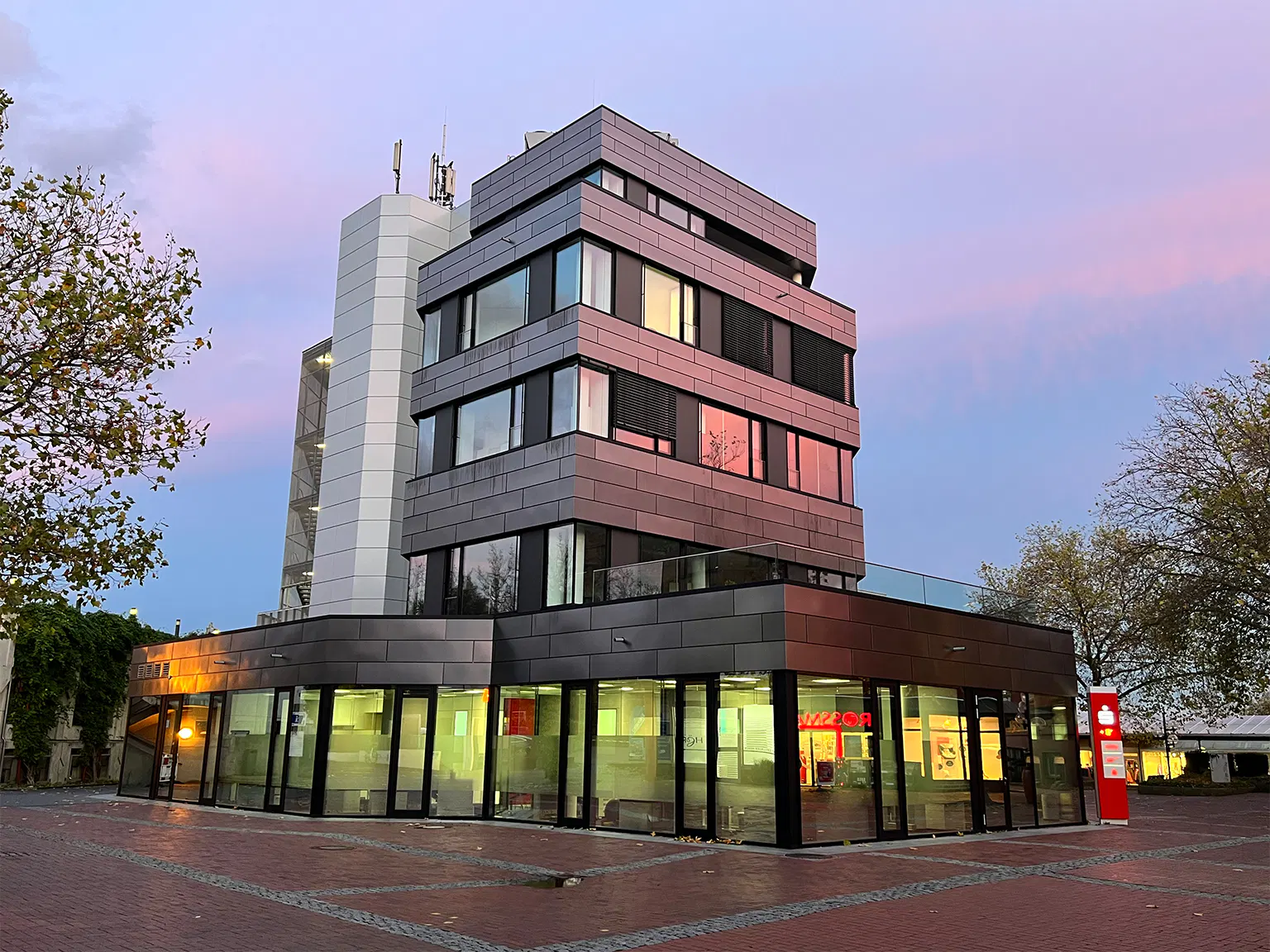 Außenansicht des Rathauses Vellmar