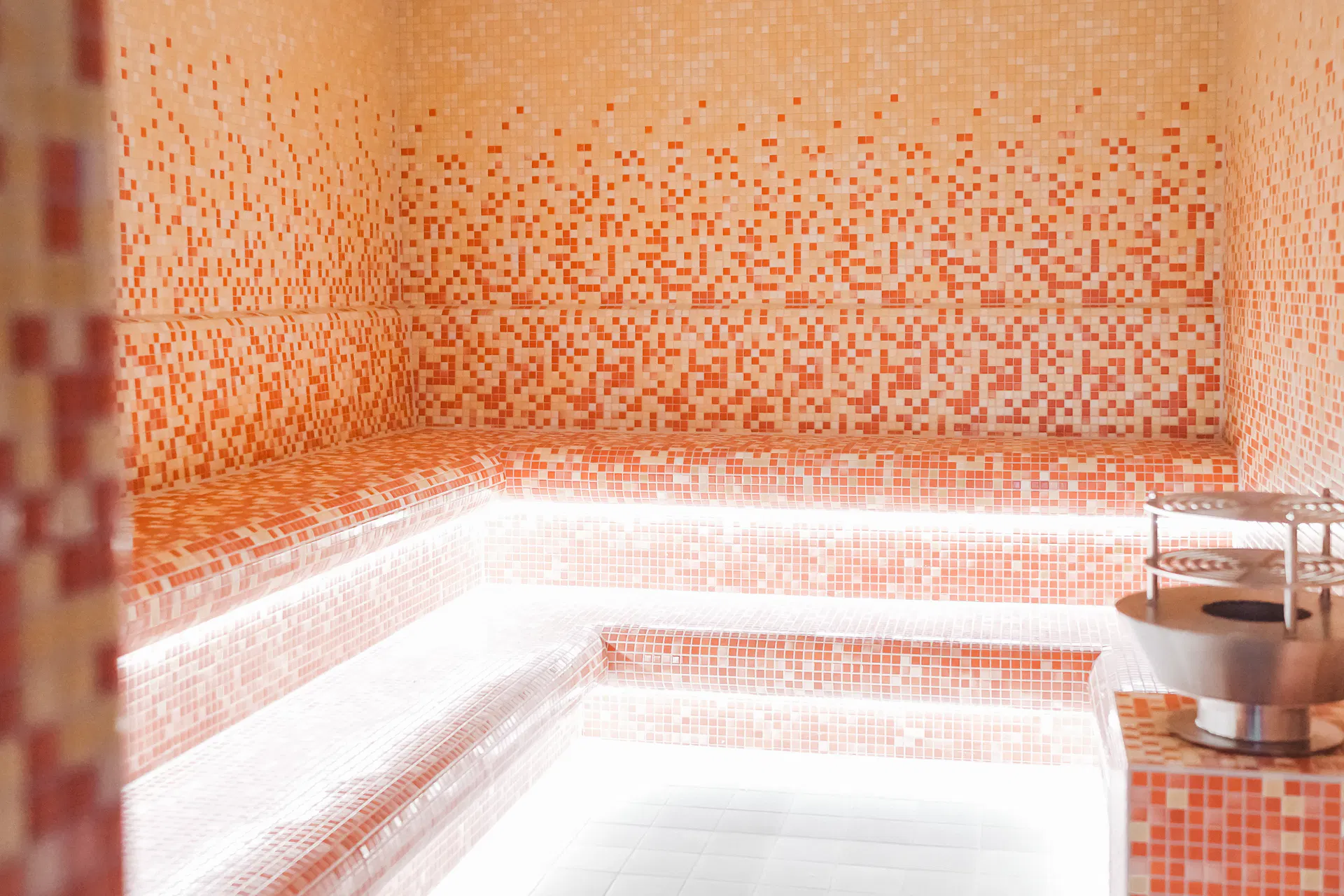 Mosaikbereich der Sprudelhof Therme Bad Nauheim